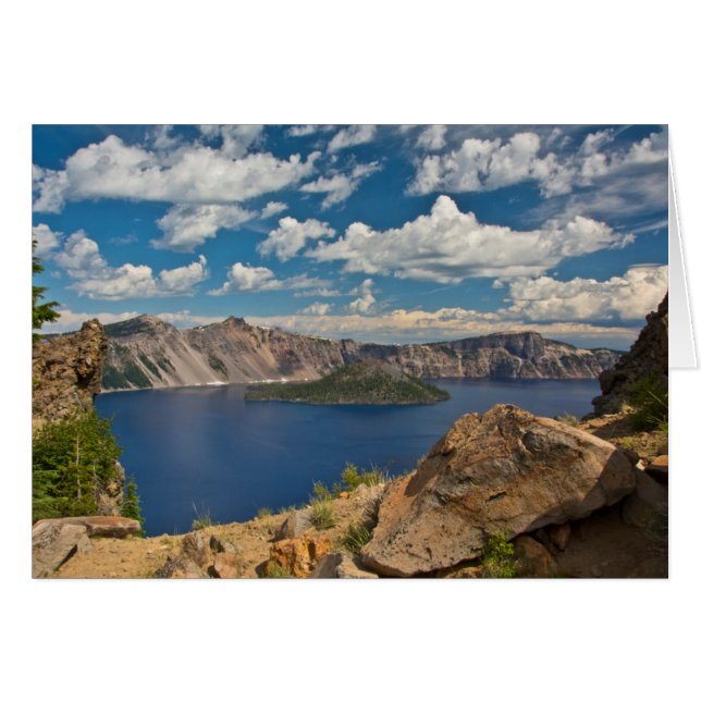 Crater Lake and Wizard Island, Crater Lake (Vorderseite (Horizontal))