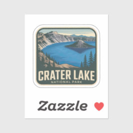 Crater Lake National Park Abzeichen Aufkleber