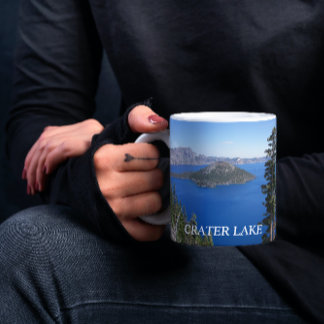 Crater Lake National Park Foto Kaffee Tasse