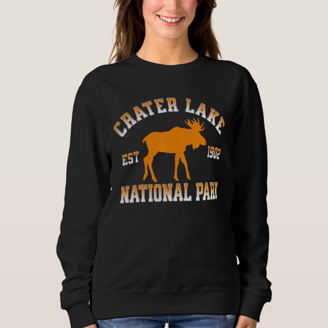 Crater Lake National Park Oregon Nature Hike Outdo Sweatshirt (Vorderseite)