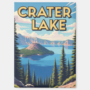 Crater Lake National Park Oregon Reise Magnet