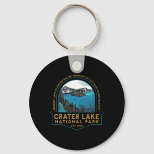 Crater Lake Nationalpark Oregon Mount Mazama Hikin Schlüsselanhänger