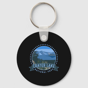 Crater Lake Nationalpark - Outdoor-Camping Wandern Schlüsselanhänger