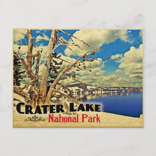 Crater-Lake-Nationalpark Postkarte