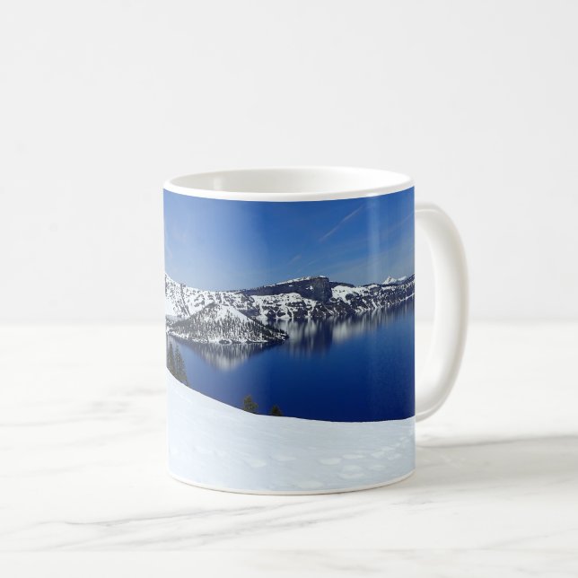 Crater Lake, Oregon Kaffeetasse (VorderseiteRechts)