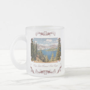 Crater Lake Oregon Mattierte Kaffee Tasse