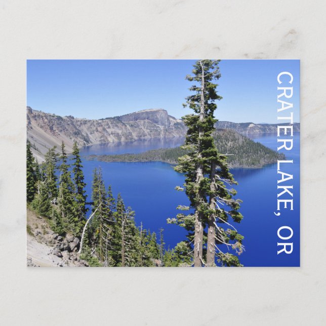 Crater Lake, Oregon Postkarte (Vorderseite)
