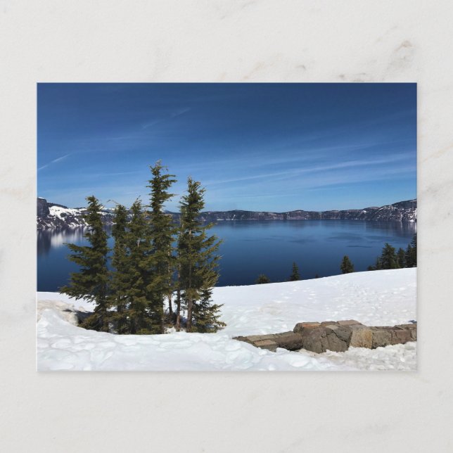 Crater Lake, Oregon Postkarte (Vorderseite)