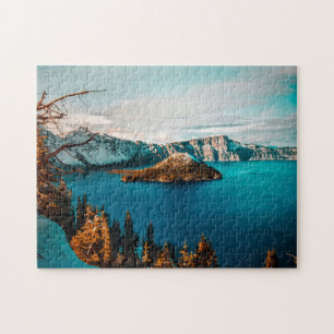 Crater Lake Oregon. Puzzle