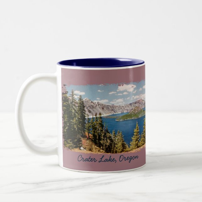 Crater Lake Oregon Tasse (Links)