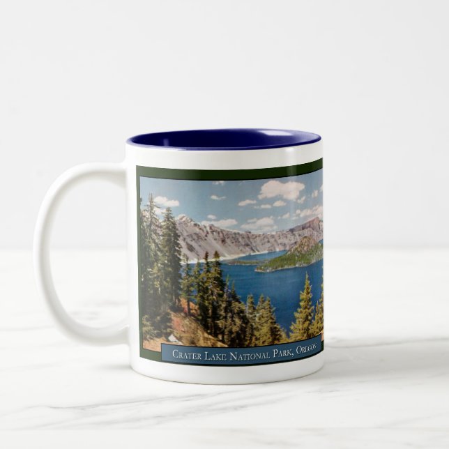 Crater Lake Oregon Tasse (Links)