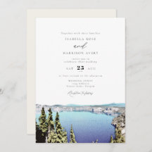 CRATER LAKE Zielort Park Pine Wedding