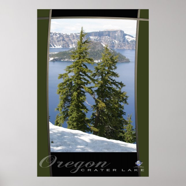 CRATER PINES POSTER (Vorne)
