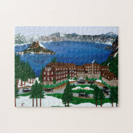 Crater See-Häuschen-Puzzlespiel Puzzle