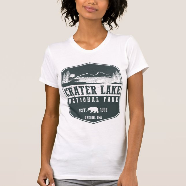 Crater See-Nationalpark T-Shirt (Vorderseite)