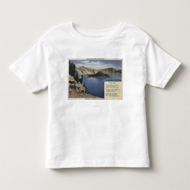 Crater See, Oregon - Beobachtung Kleinkind T-shirt (Vorderseite)