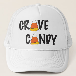 Crave Candy - Halloween Candy Corn Truckerkappe