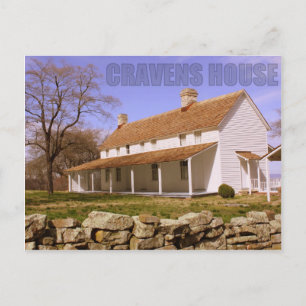 Cravens House - Lookout Mountain, Chattanooga, TN Postkarte