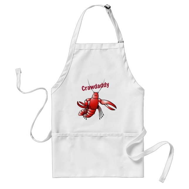 Crawdaddy Red Crayfish Schürze (Vorne)