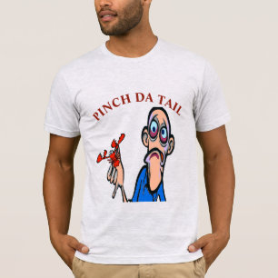 Crawfisg Cartoon, fügen Sie Text Adult Schürze T - T-Shirt