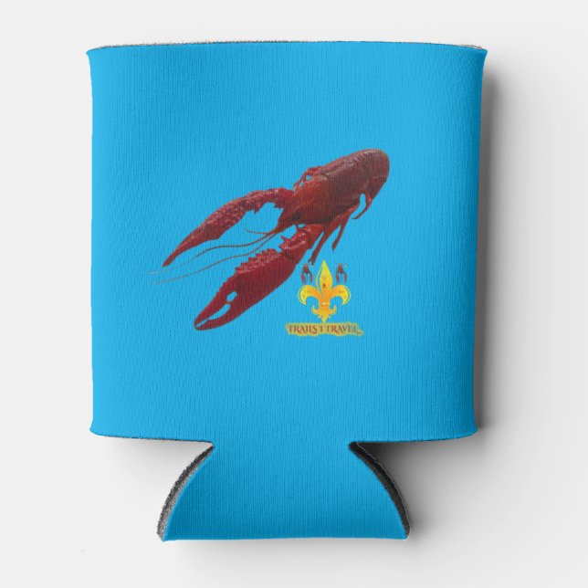 Crawfish Art Dosenkühler (Vorderseite)