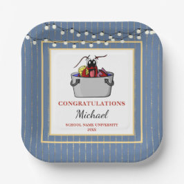 Crawfish Boil Abschluss School Event Pappteller