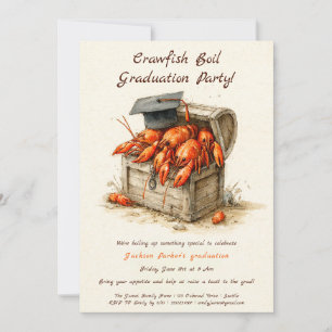 Crawfish Boil-Abschlussfeier Southern Style Einladung