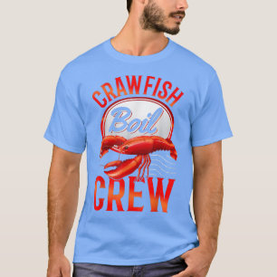 Crawfish Boil Crew Funny Crayfish Eislaufen T-Shirt