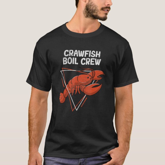 Crawfish Boil Crew Love Crayfish  Texas Crawfish C T-Shirt (Vorderseite)