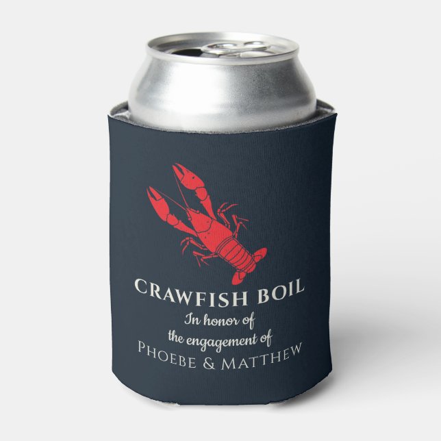 Crawfish Boil-Engagement-Partei Dosenkühler (Kanne Vorderseite)