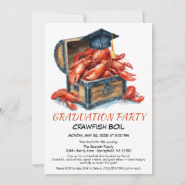 Crawfish Boil Graduation Party | Südstil Einladung