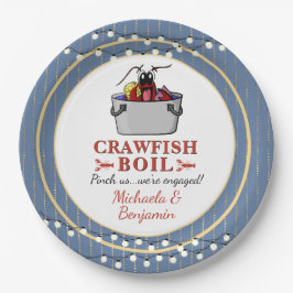 Crawfish Boil GRILLEN Couple Dusche Engagement Par Pappteller