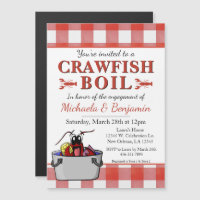 Crawfish Boil Hummer Party Verlobung Rote Picnic