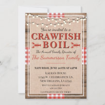Crawfish Boil Jährliche Wiedersehen-Partys