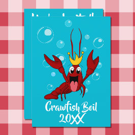 Crawfish Boil Jährliche Wiedersehen-Partys Einladung
