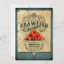 Crawfish Boil / Jeglicher Fall Einladung