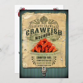 Crawfish Boil / Jeglicher Fall Einladung