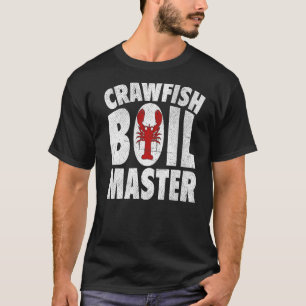 Crawfish Boil Master Mens Cajun Festival T-Shirt