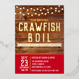 Crawfish Boil Paare Einladung