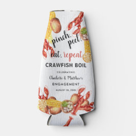 Crawfish Boil Paare Sommer Engagement Party Flaschenkühler