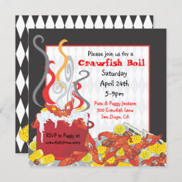 Crawfish Boil Party Einladung