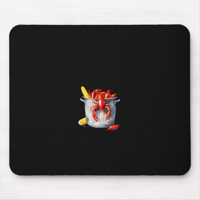 Crawfish Boil Social Club Cajun Seafood Festival S Mousepad (Vorne)