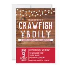 Crawfish Boil University Uni-Abschluss Party