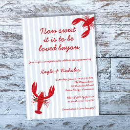 Crawfish Boil Verlobung Love Bayou Einladung