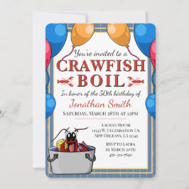 Crawfish Booking Special Event Geburtstag Einladung