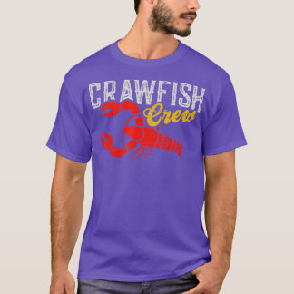 Crawfish Crew Boiler Crayfish Lover T-Shirt
