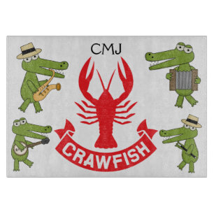 Crawfish Cutting Board Schneidebrett