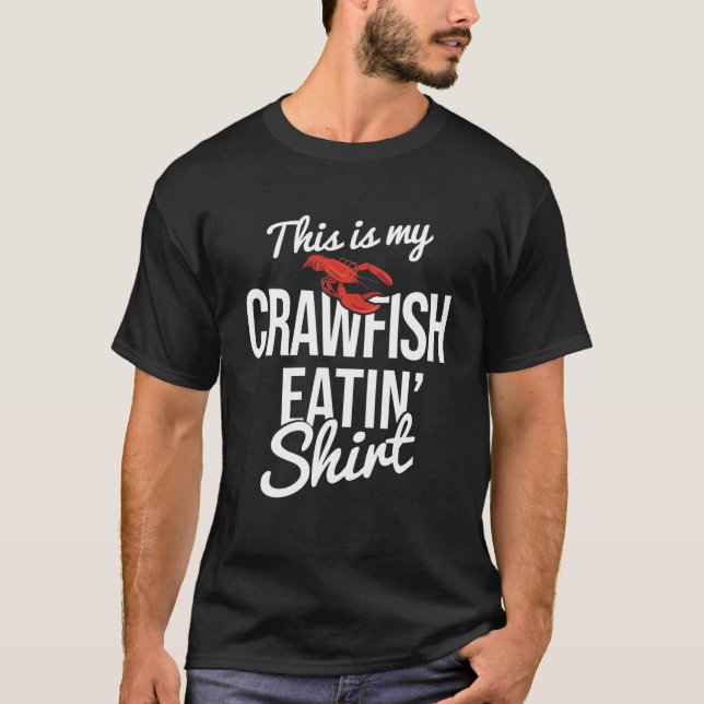 Crawfish Eislaufen Crayfish Boil Crawfish T-Shirt (Vorderseite)