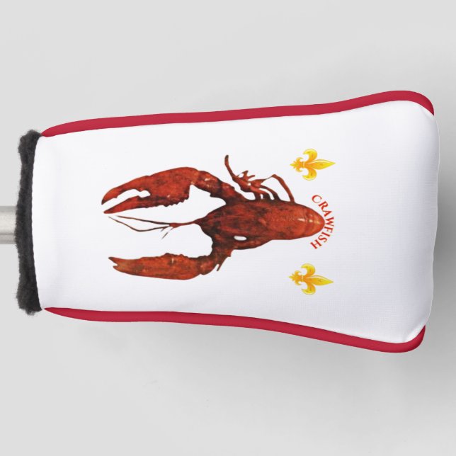 Crawfish Golf Head Cover Headcover (Vorderseite)