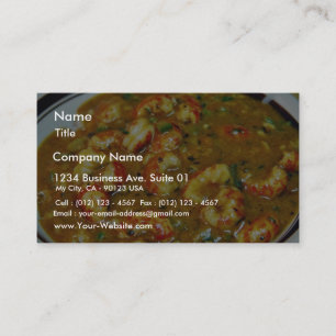 Crawfish-Gumbo Visitenkarte